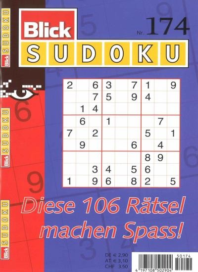 BLICK SUDOKU 174/2020