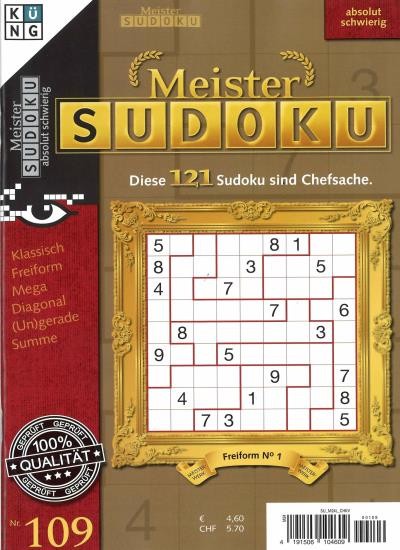 MEISTER SUDOKU Abo