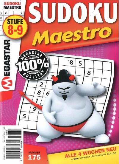 SUDOKU MAESTRO 175/2025