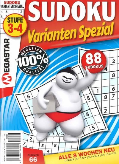 SUDOKU VARIANTEN SPEZIAL 66/2026