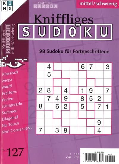 KNIFFLIGES SUDOKU 127/2025
