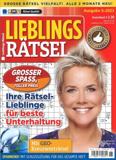 LIEBLINGS RÄTSEL 6/2023