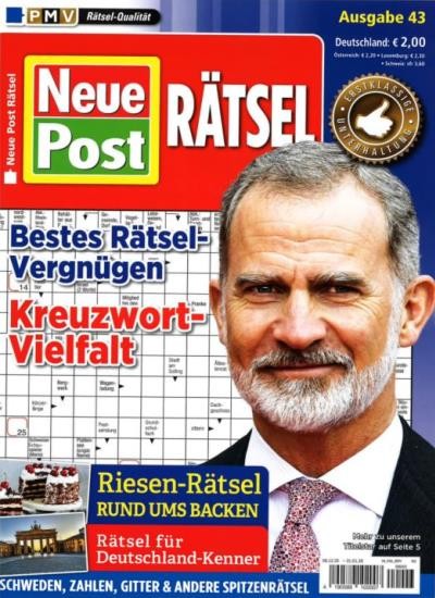 NEUE POST RÄTSEL 43/2025