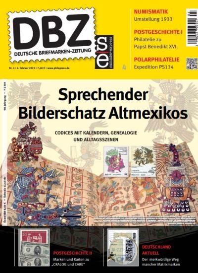 DBZ DEUTSCHE BRIEFMARKEN-ZEITUNG 4/2023
