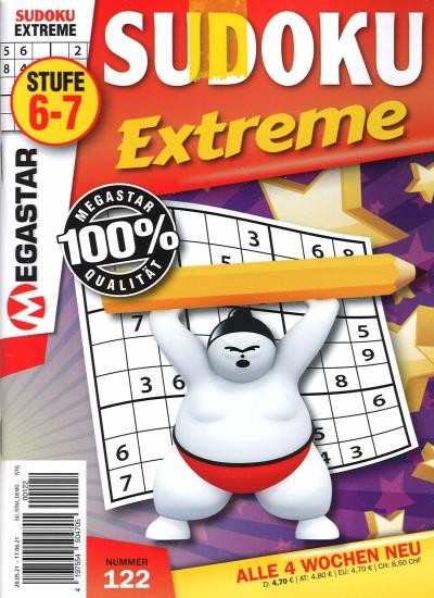 SUDOKU EXTREME 122/2021