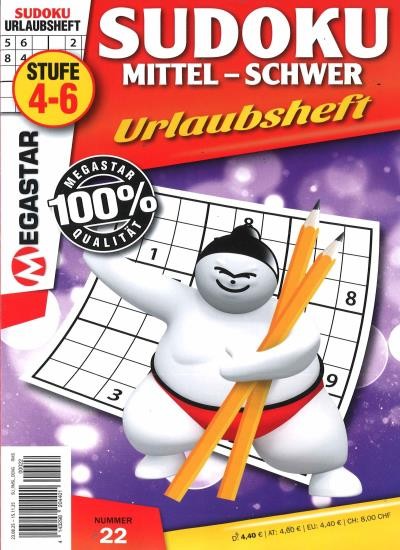 MEGASTAR SUDOKU MITTEL-SCHWER Abo