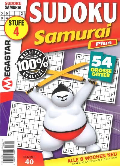 SUDOKU SAMURAI PLUS 40/2020