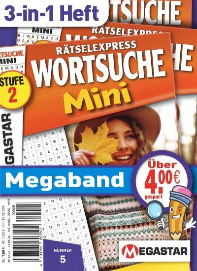 WORTSUCHE MINI MEGABAND 3 IN 1 5/2026