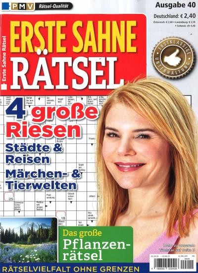 ERSTE SAHNE RÄTSEL 40/2025