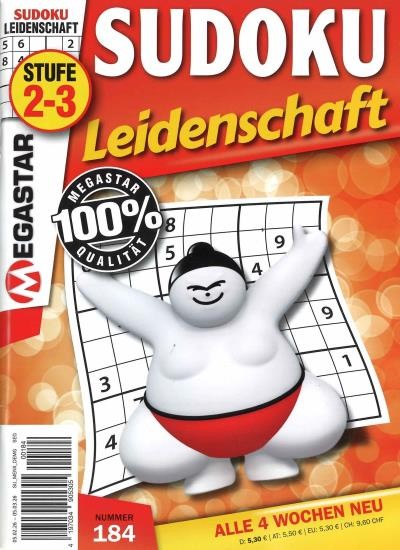 SUDOKU LEIDENSCHAFT 184/2026
