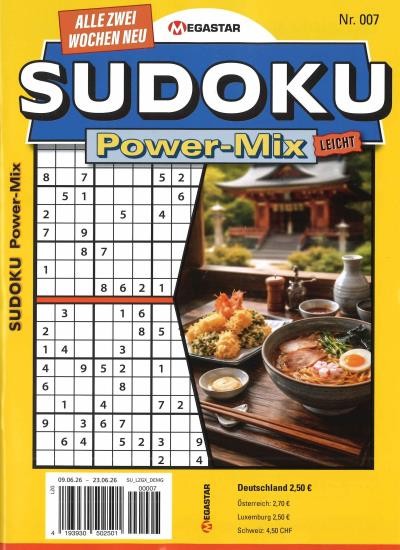 SUDOKU POWER MIX LEICHT 7/2026