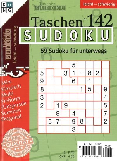 TASCHEN-SUDOKU 142/2026