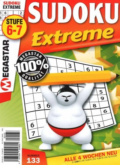 SUDOKU EXTREME 133/2022