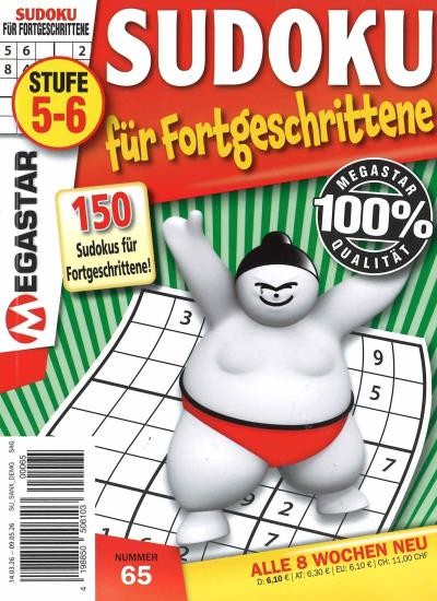 150 SUDOKU FÜR FORTGESCHRITTENE Abo