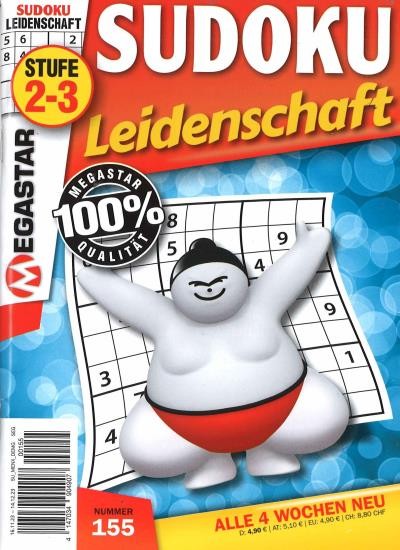 SUDOKU LEIDENSCHAFT 155/2023