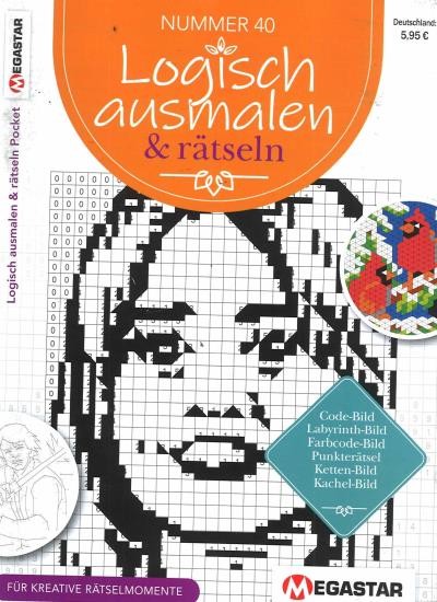 LOGISCH AUSMALEN & RÄTSELN POCKET 40/2025