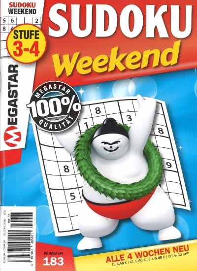 SUDOKU WEEKEND 183/2026