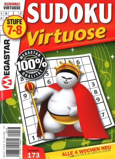SUDOKU VIRTUOSE 173/2025