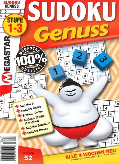 SUDOKU GENUSS 52/2023