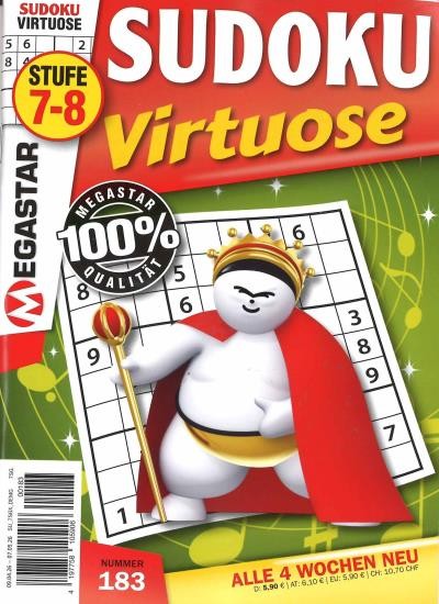 SUDOKU VIRTUOSE 183/2026