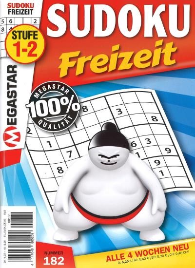 SUDOKU FREIZEIT 182/2025