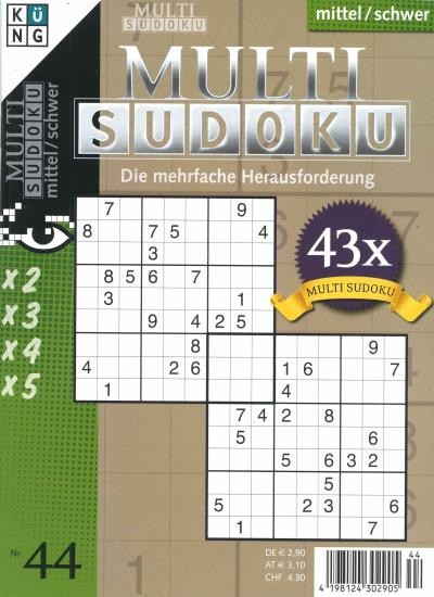 MULTI SUDOKU 44/2020