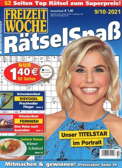 FREIZEITWOCHE RÄTSELSPASS 10/2021