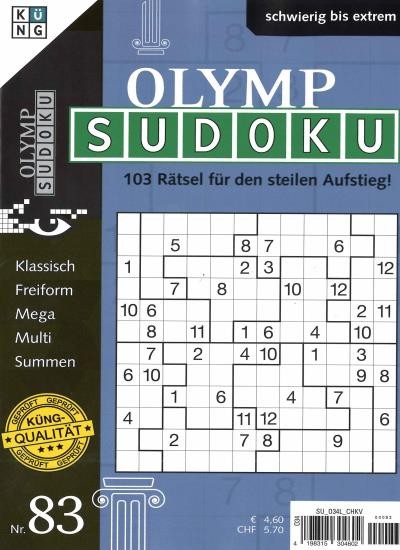 OLYMP SUDOKU 83/2026