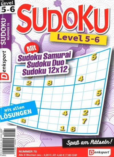 SUDOKU LEVEL 5-6 Abo