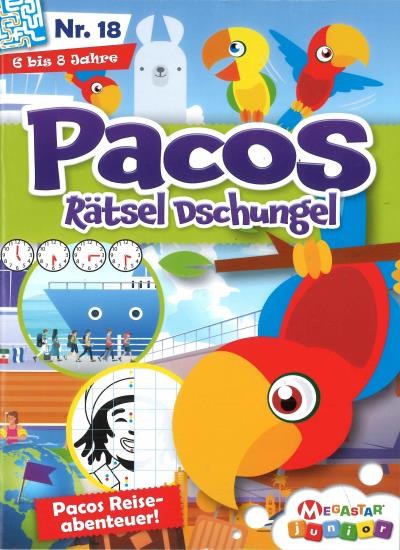 PACOS RÄTSEL DSCHUNGEL 18/2026