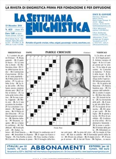 SETTIMANA ENIGMISTICA / I Abo