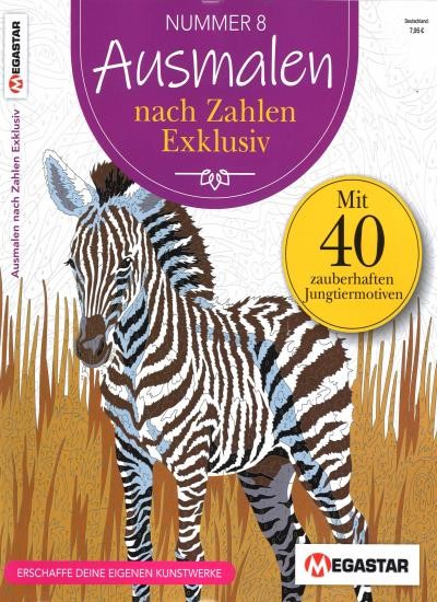 AUSMALEN NACH ZAHLEN EXKLUSIV 8/2021