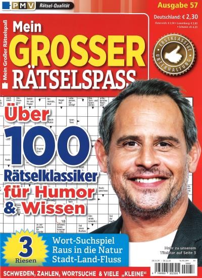 MEIN GROSSER RÄTSELSPASS 57/2025