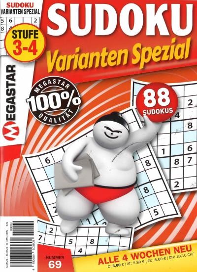 SUDOKU VARIANTEN SPEZIAL 69/2026