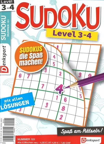 SUDOKU LEVEL 3-4 Abo