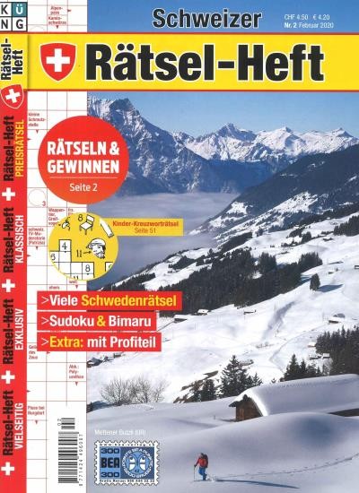 SCHWEIZER RÄTSEL-HEFT 2/2020