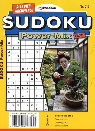 SUDOKU POWER MIX LEICHT 13/2026