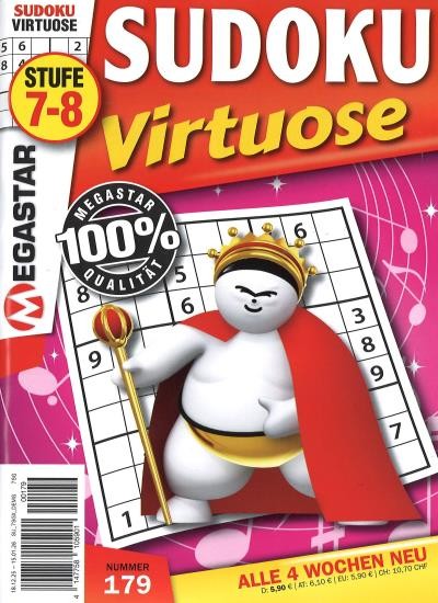 SUDOKU VIRTUOSE 179/2025