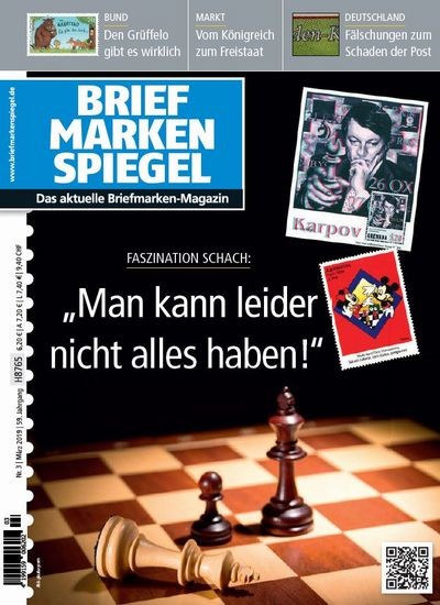 BRIEFMARKEN SPIEGEL 3/2019