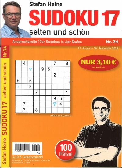 SUDOKU 17 74/2023