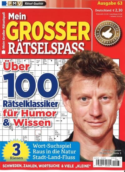 MEIN GROSSER RÄTSELSPASS 63/2026
