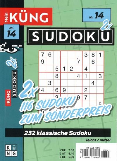MEIN KUENG SUDOKU 2X 14/2026