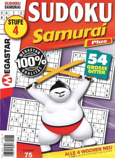 SUDOKU SAMURAI PLUS 75/2026