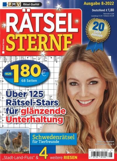 RÄTSEL STERNE 8/2022