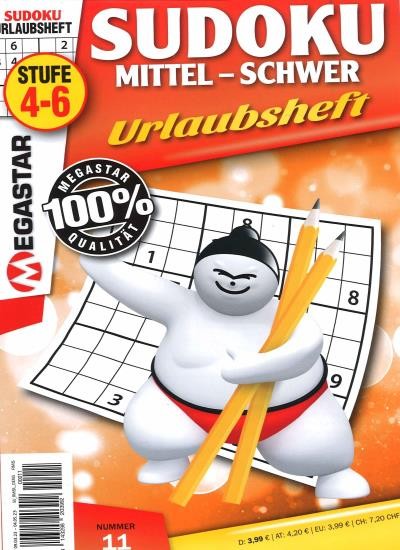 MEGASTAR SUDOKU MITTEL-SCHWER Abo