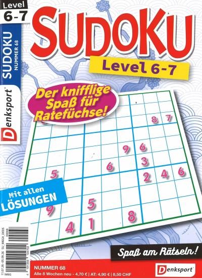 SUDOKU LEVEL 6-7 Abo