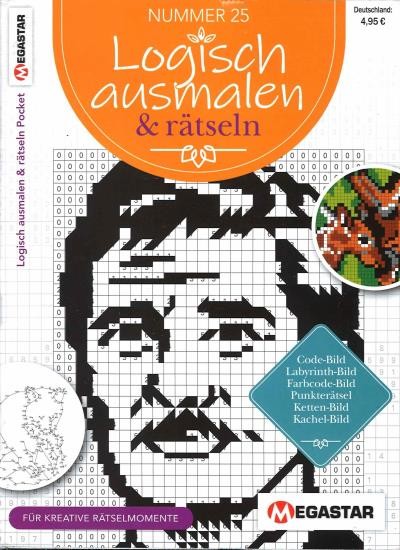 LOGISCH AUSMALEN & RÄTSELN POCKET 25/2021