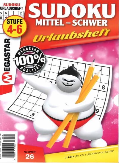 MEGASTAR SUDOKU MITTEL-SCHWER 26/2026