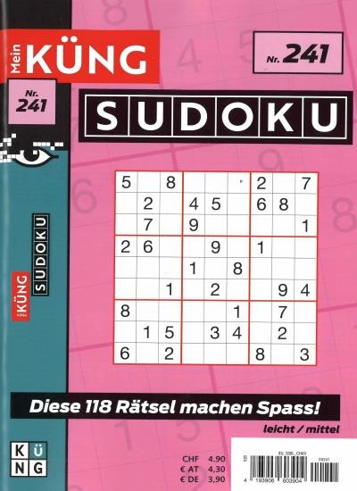 MEIN KUENG SUDOKU 241/2026