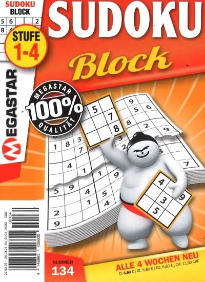 MEGASTAR SUDOKU BLOCK Abo